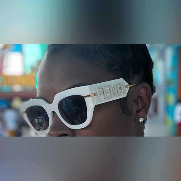 Fendigraphy 51MM Geometric Sunglasses - Picture 6 of 6